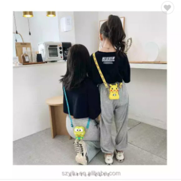 Cartoon Pikachu Pokemon Silicon Coin Purses for Girls - Picture 2 of 11